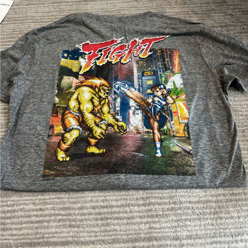 NWT- Lucky Brand Street Fighter Graphic T-Shirt, Men’s size L